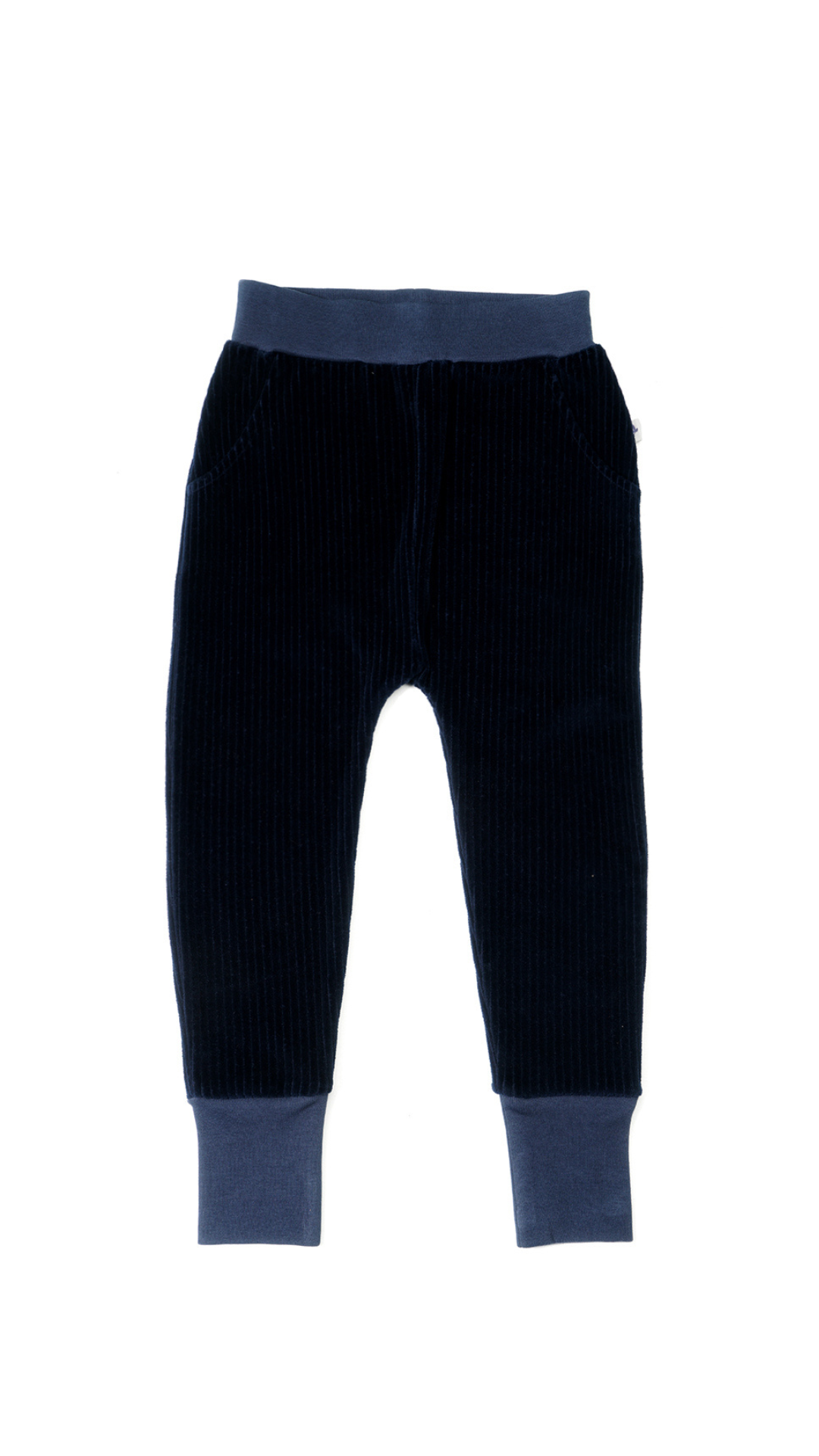 Kinder Cordhose aus 100 % Bio-Baumwolle – Leela Cotton | GOTS-zertifiziert, unisex & robust l Nachtblau