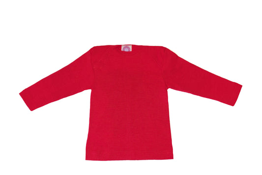 Cosilana Baby Schlupfhemd 71033 l Wolle Seide l 04 Rot