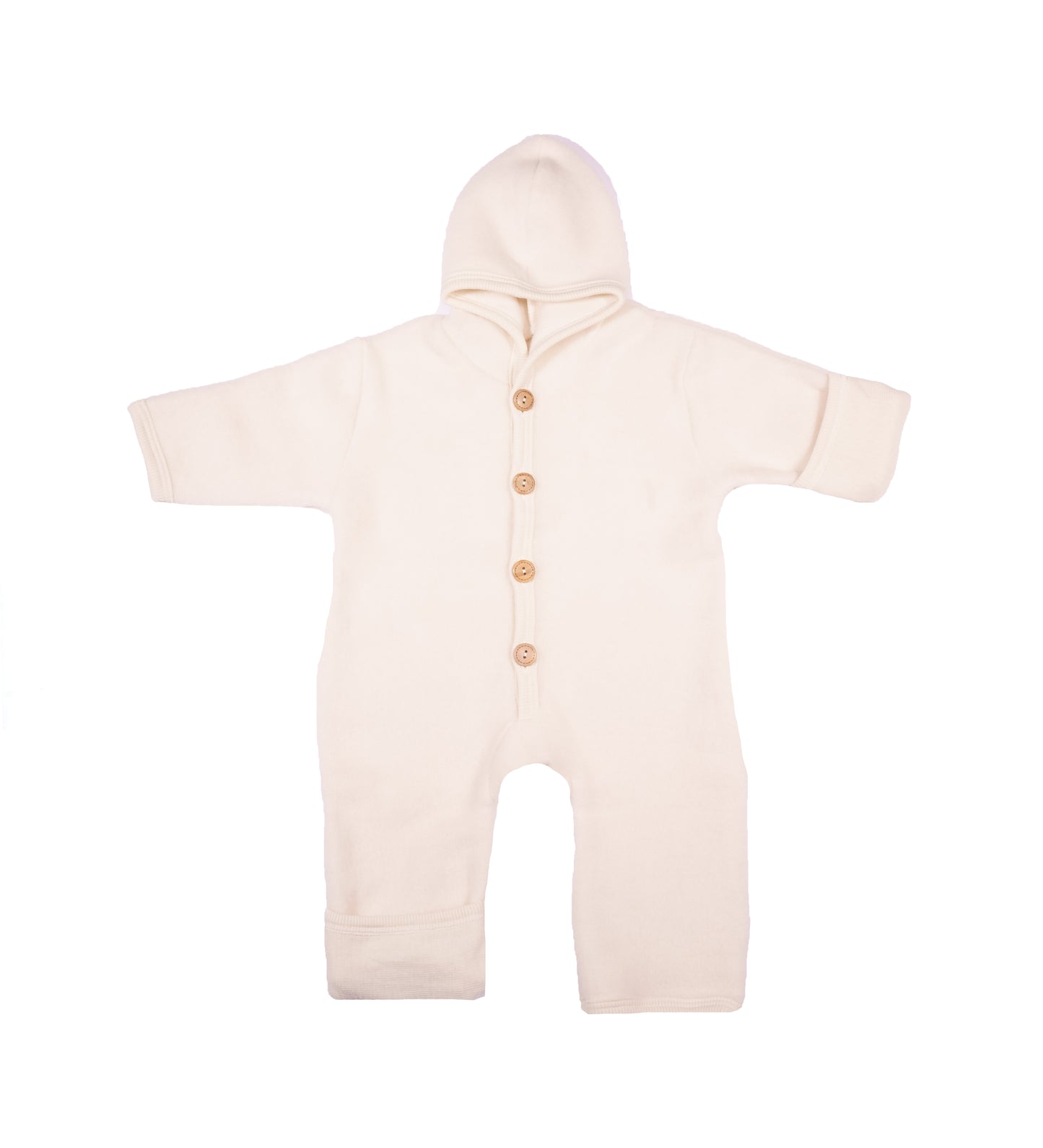 Cosilana Wollfleece-Overall 48918 l Wolle Baumwolle I 01 Natur