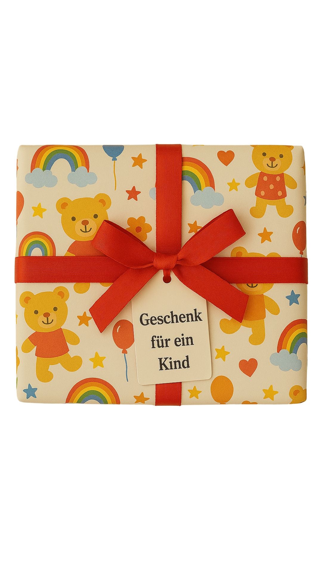 Geschenkverpackung – für ein Kind