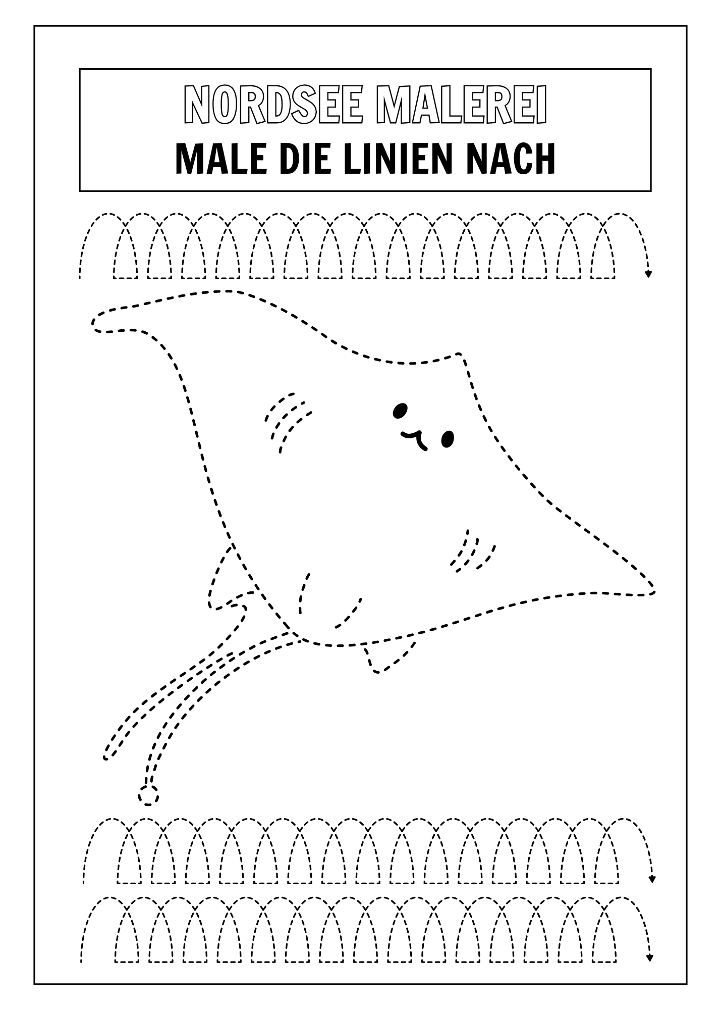 Entdecke die Nordsee – Mit Malspaß, Rätseln & Wissen: Ein kreatives Beschäftigungsbuch
