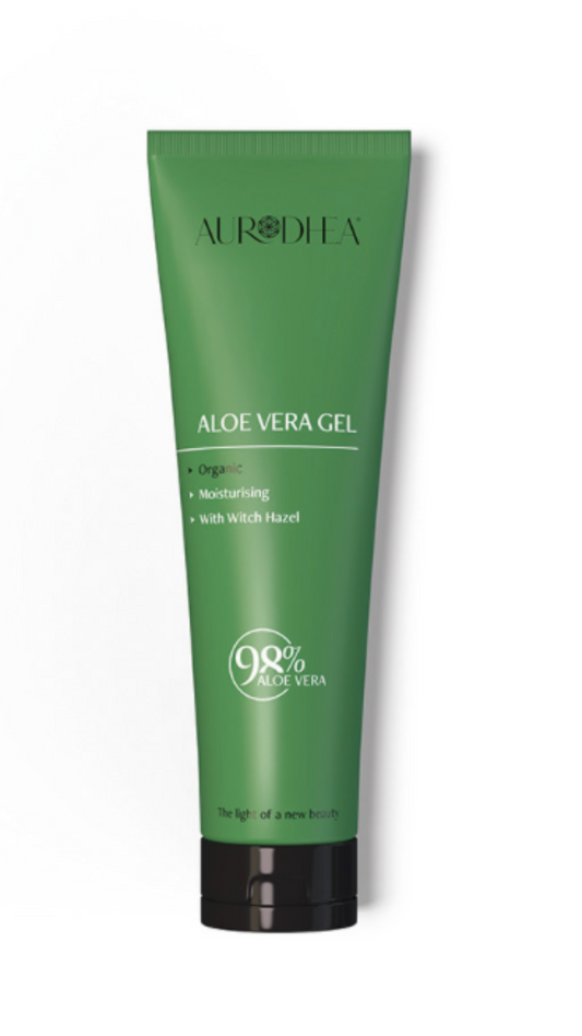 Aurodhea Aloe Vera Gel (98 %) – Vielseitige Pflege für Haut & Haar (150 ml)