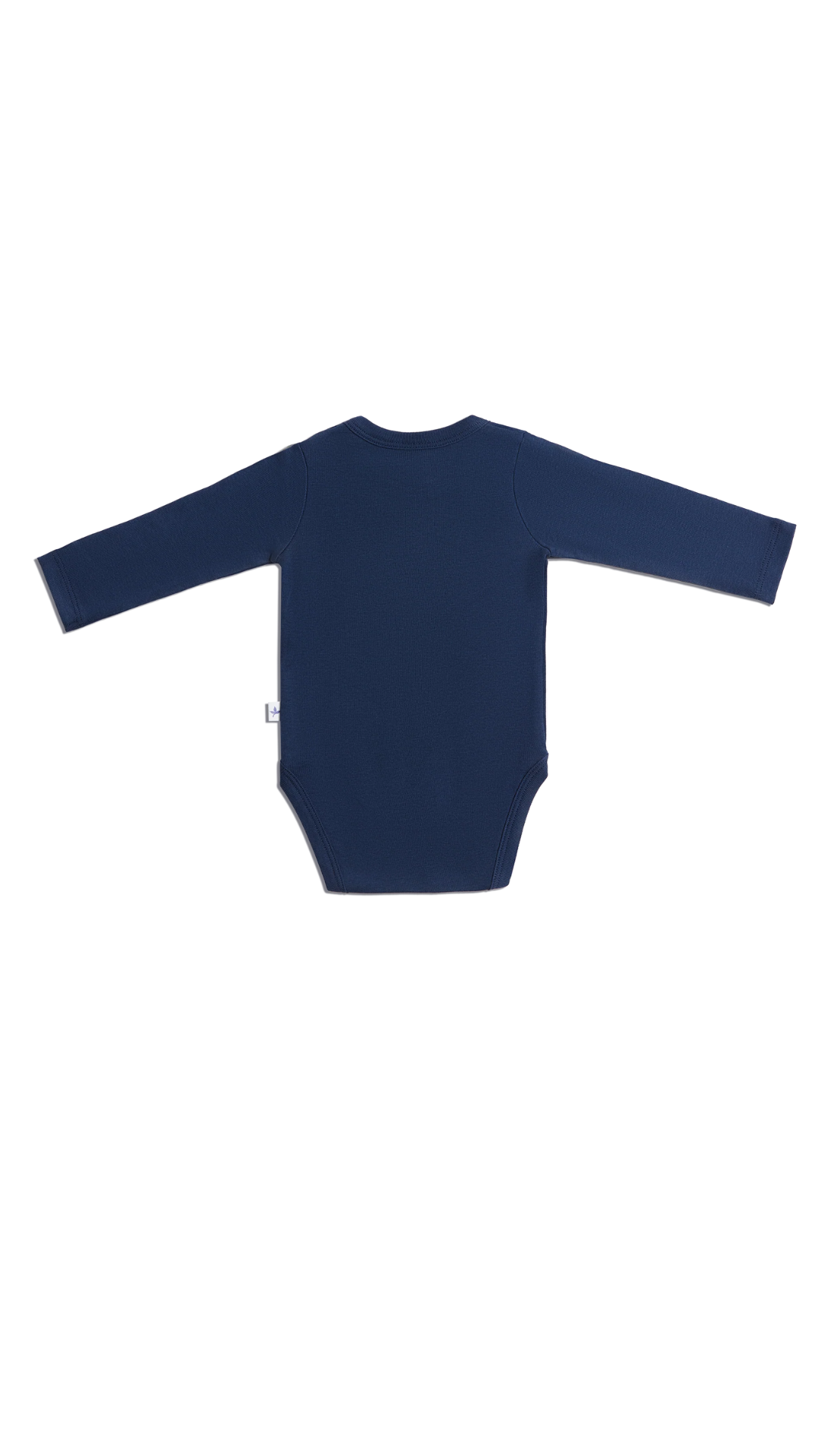 Baby Langarmbody Bio-Baumwolle  Indigo – Leela Cotton | Fair und nachhaltig
