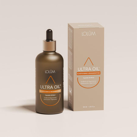 Straffende, regenerierende Pflanzenölmischung mit Arganöl, Squalan Mandelöl | 50 ml vegane Naturkosmetik gegen Dehnungsstreifen und trockene Haut