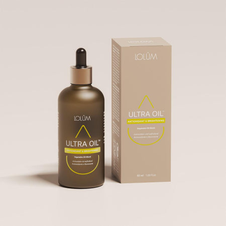 Aufhellende antioxidative Pflanzenölmischung mit Hyaluronsäure, Traubenkernöl Leinöl | 50 ml vegane Naturkosmetik für strahlende Haut