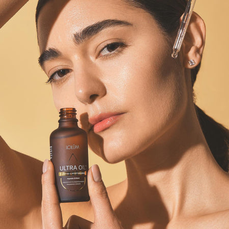 Aufpolsternde feuchtigkeitsspendende Gesichts- Haarpflege mit Ceramiden Macadamiaöl | 50 ml vegan dermatologisch getestet