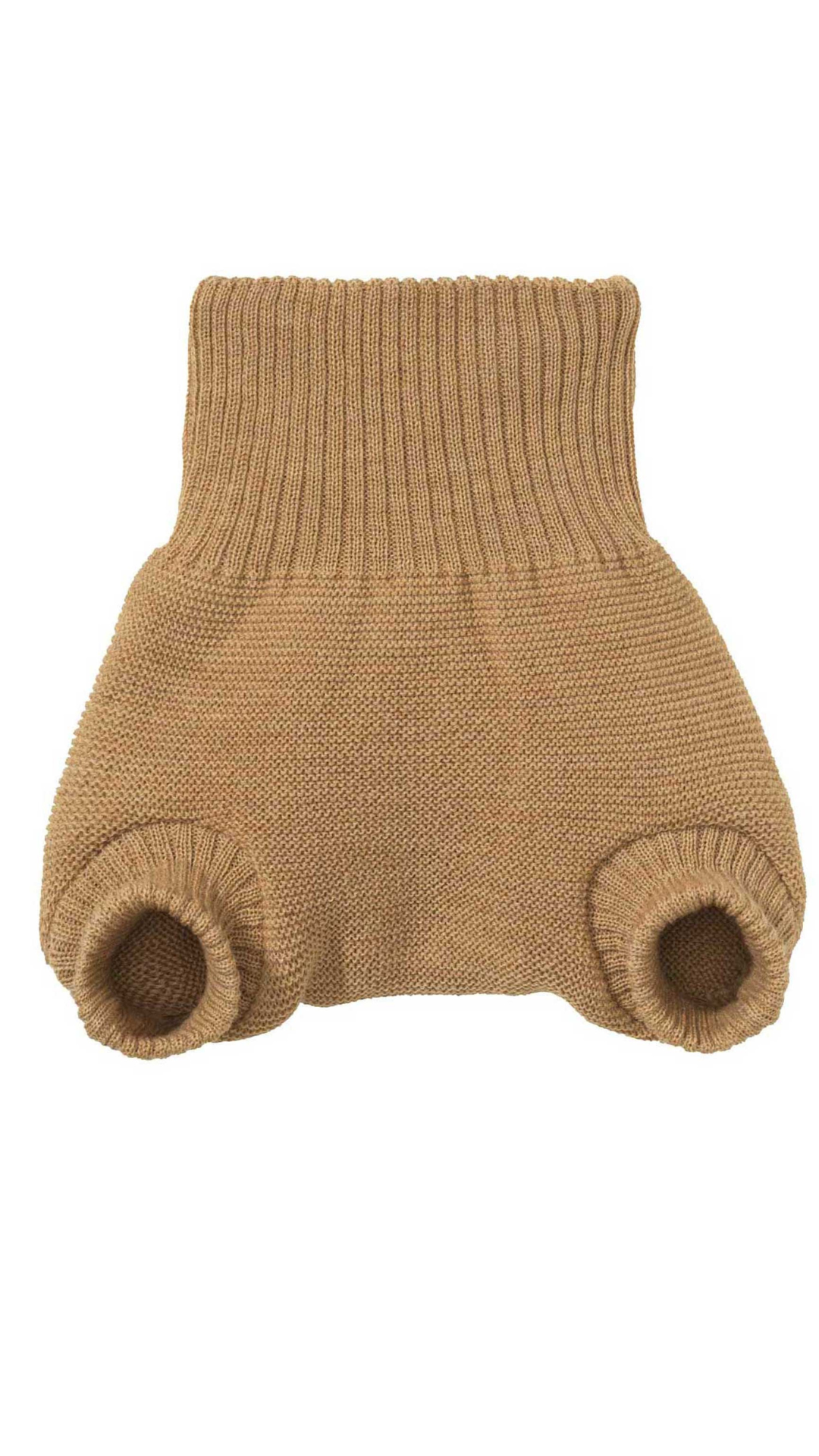 Disana Natürliche Wollwindelhose aus 100 % Bio-Merinowolle – atmungsaktiv, mulesingfrei l Karamell