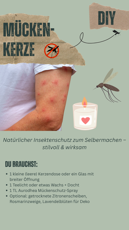 Mückenschutz-Spray mit ätherischen Ölen – Natürlicher Insektenschutz