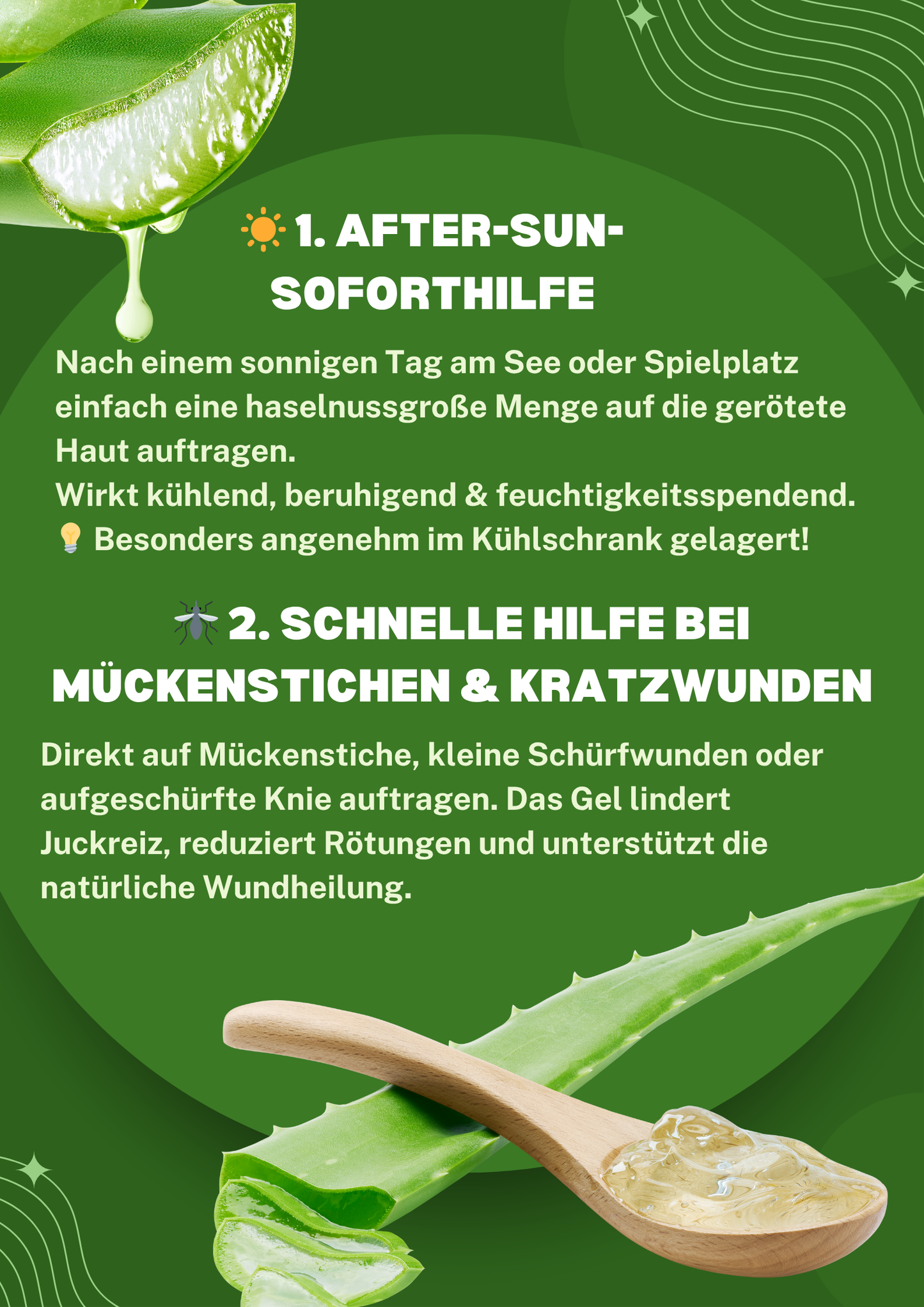 Aurodhea Aloe Vera Gel (98 %) – Vielseitige Pflege für Haut & Haar (150 ml)