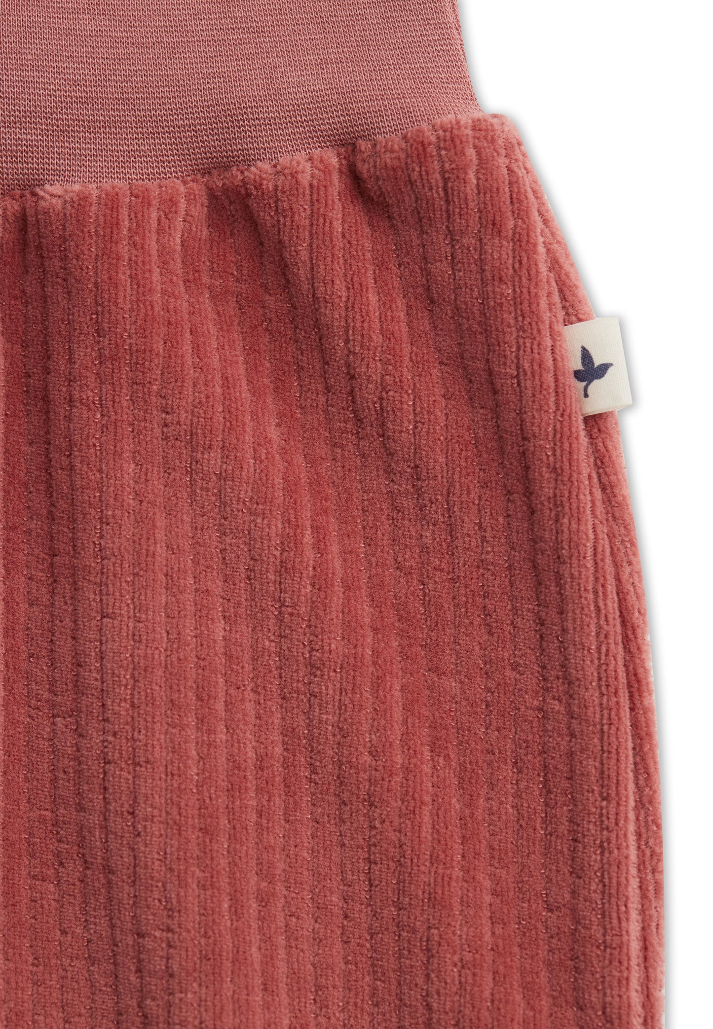 Kinder Cordhose aus 100 % Bio-Baumwolle – Leela Cotton | GOTS-zertifiziert, unisex & robust  l Dunkel Mauve