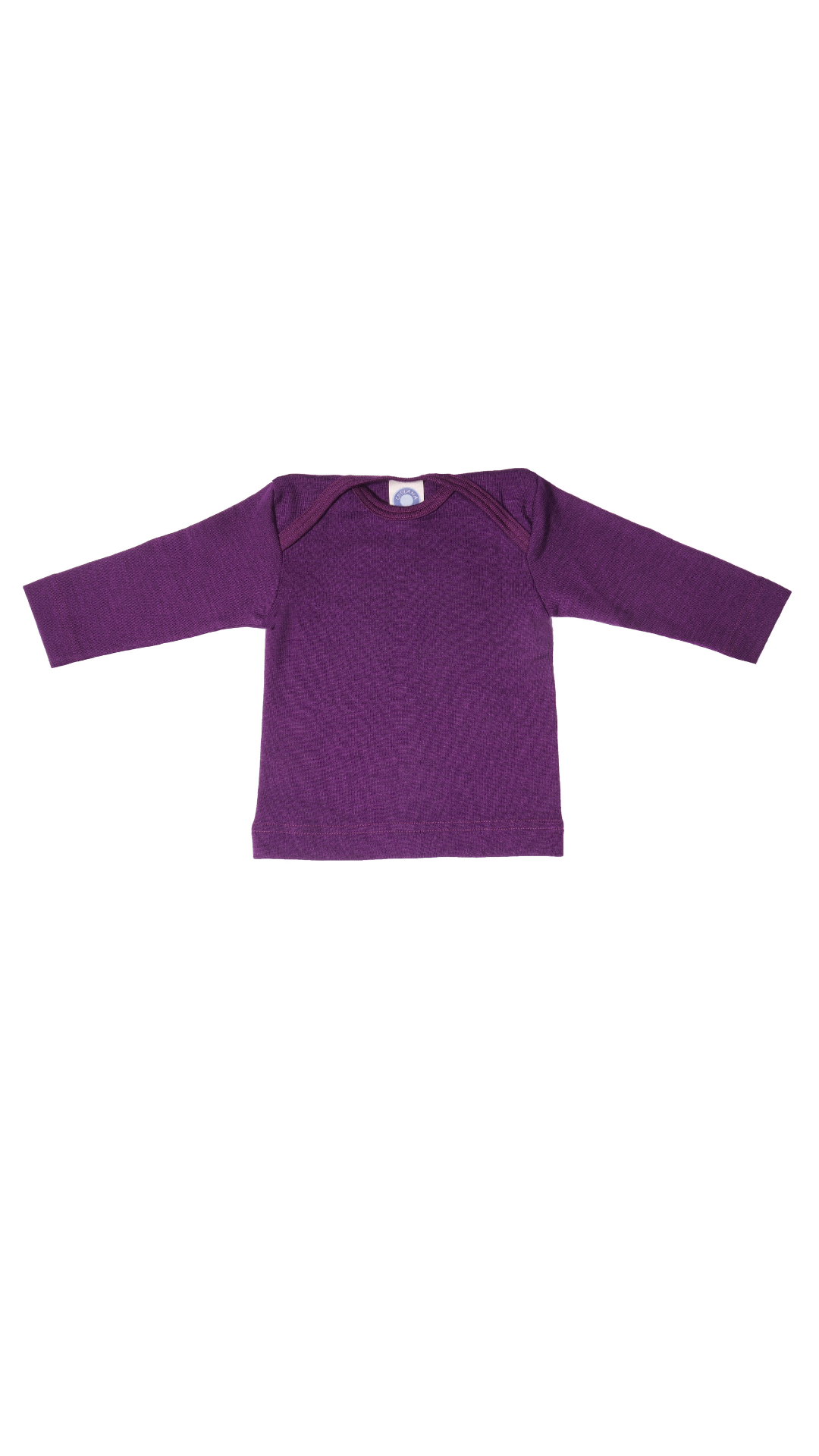 Cosilana Baby Schlupfhemd 71033 l Wolle Seide l 23 Pflaume