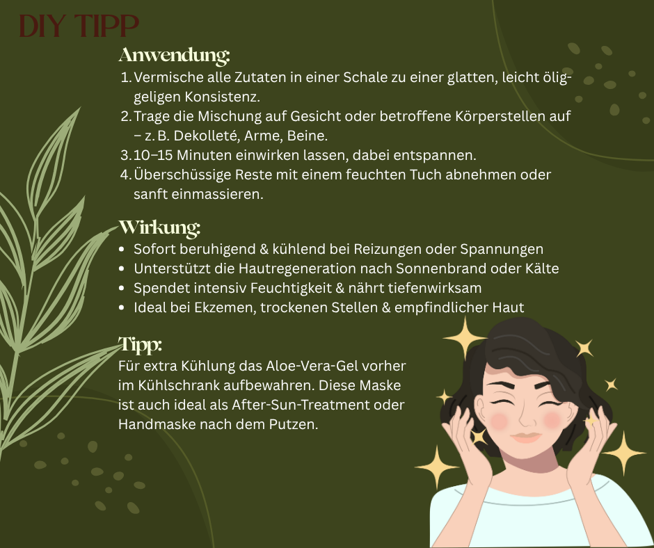 Beruhigende pflegende Pflanzenölmischung mit Hanföl, Wildrosenöl Avocadoöl | 50 ml vegane Naturkosmetik bei gereizter trockener Haut