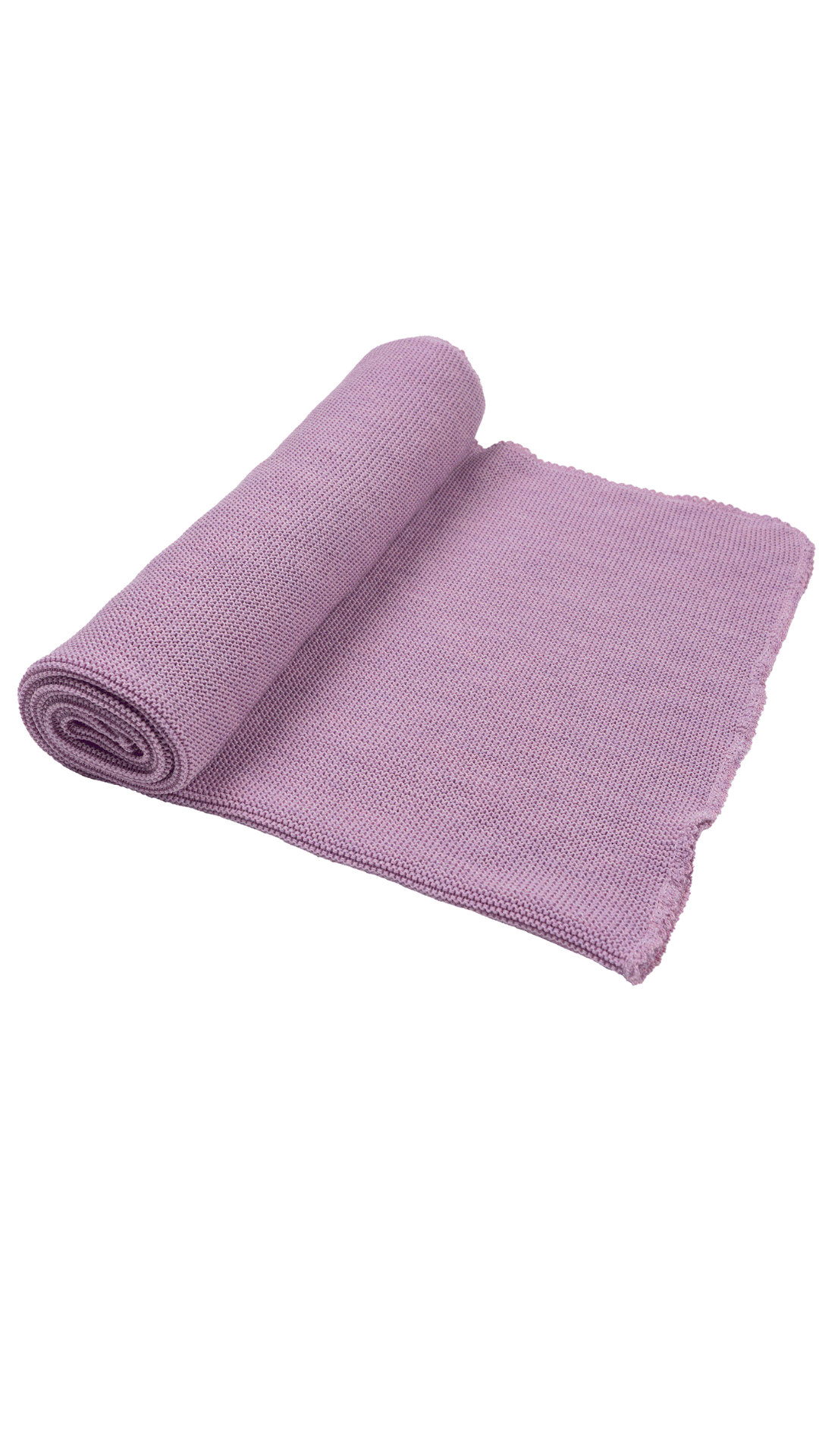 Reiff-Strick Wickeltuch aus 100 % Bio-Merinoschurwolle – kuschelig weich, temperaturausgleichend l Lilac