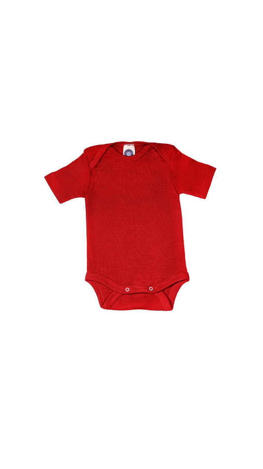 Cosilana Baby Body 71052  l Wolle Seide l 04 Rot