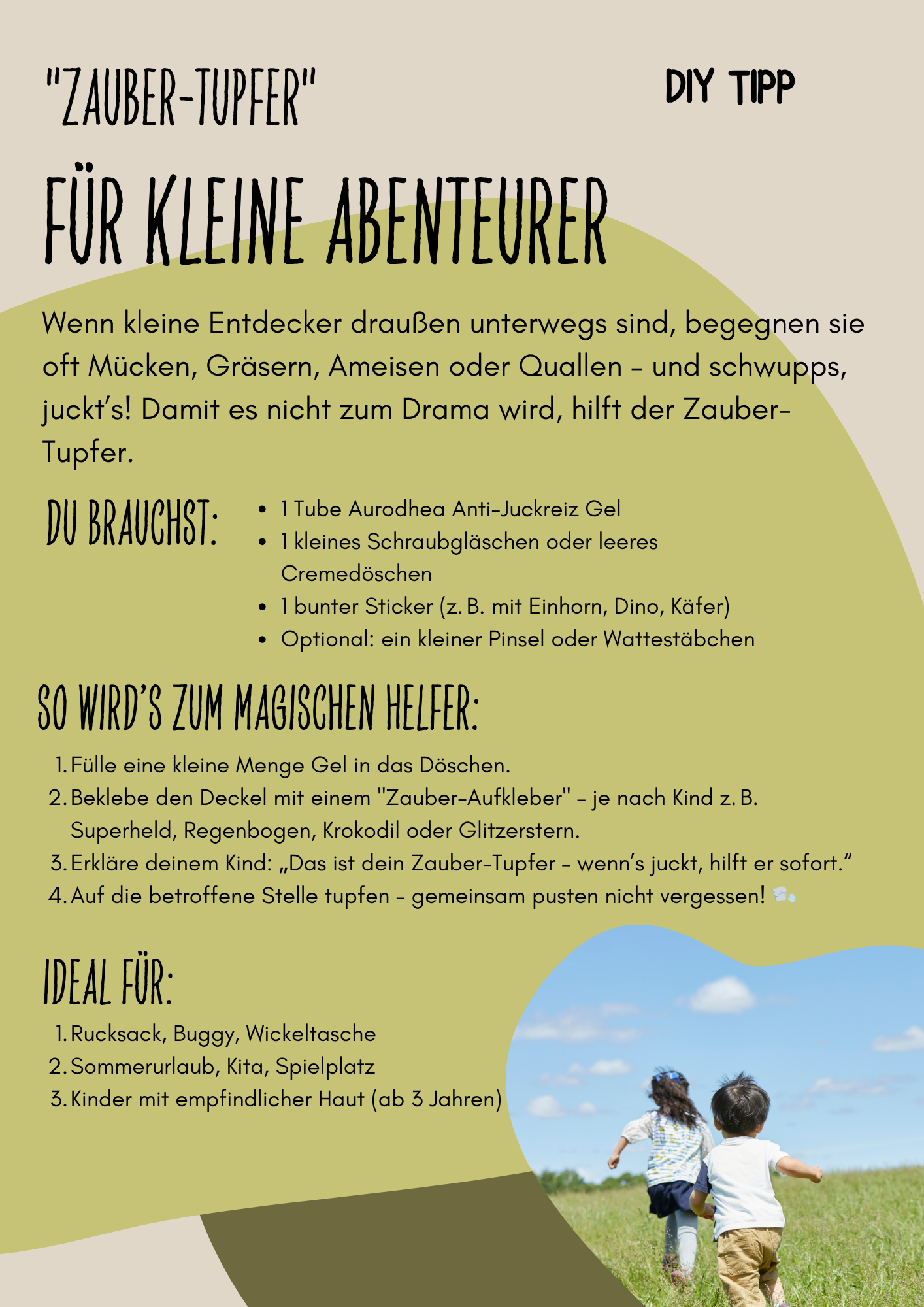 Anti-Juckreiz Gel mit Aloe Vera & Teebaumöl