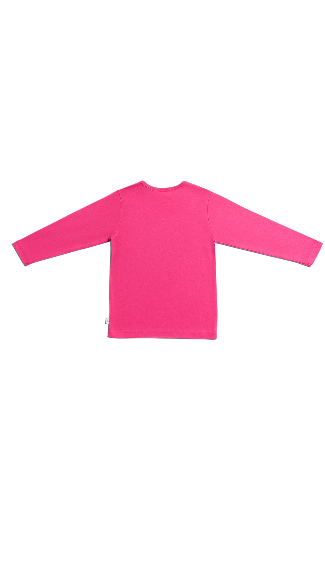 Langarmshirt für Kinder l Bio Baumwolle – Leela Cotton | Atmungsaktiv, nachhaltig & mit Holzknöpfen l Pink