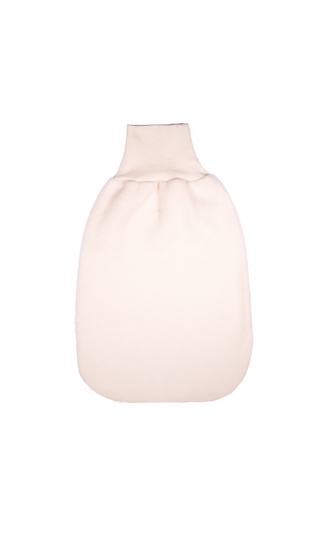 Cosilana Baby-Strampelsack 48937  l ca. 62 cm l Wollfleece Baumwolle I 01 Natur