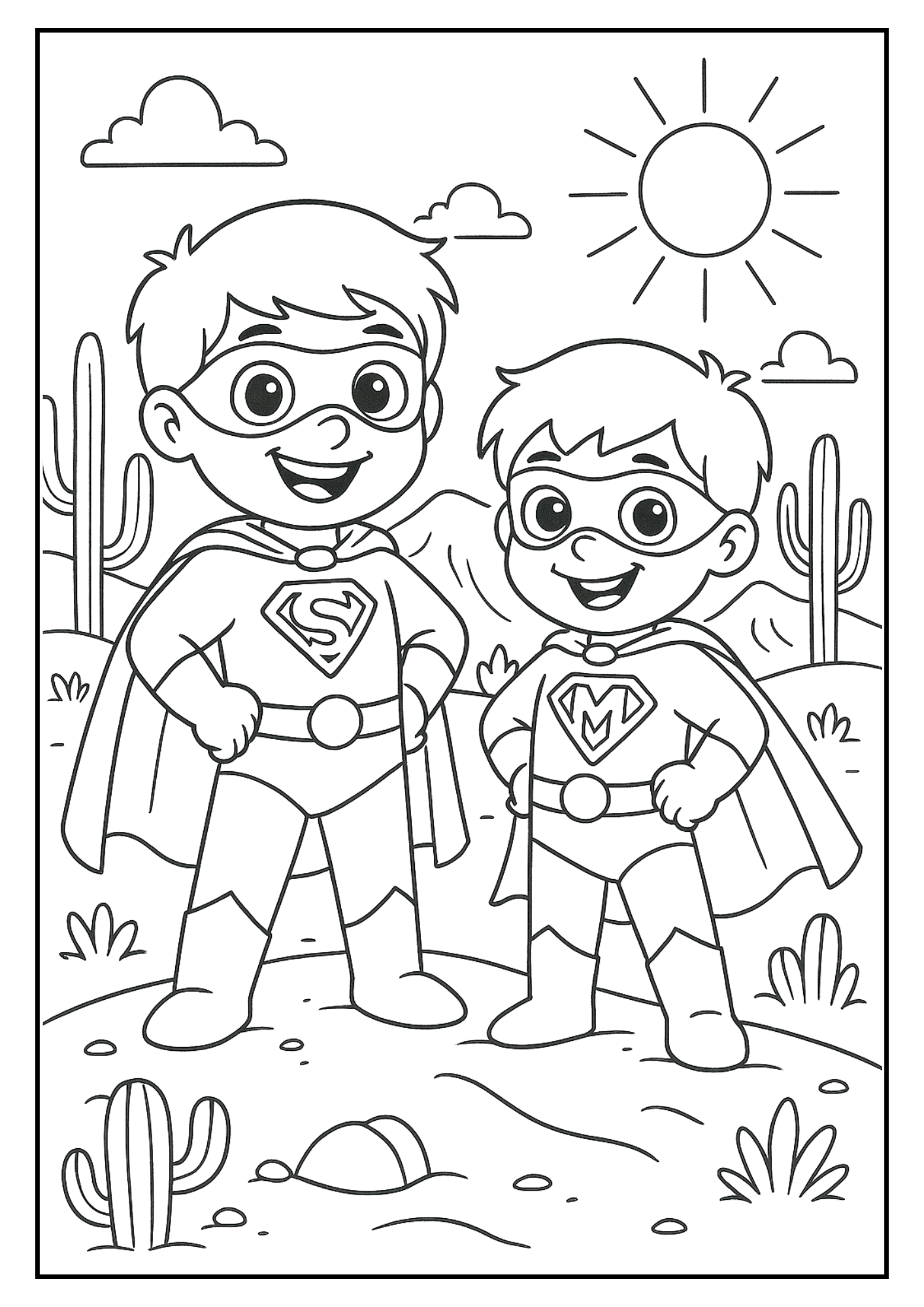Mein Superhelden-Malbuch: Superhelden-Momente – Malen & Mitfiebern