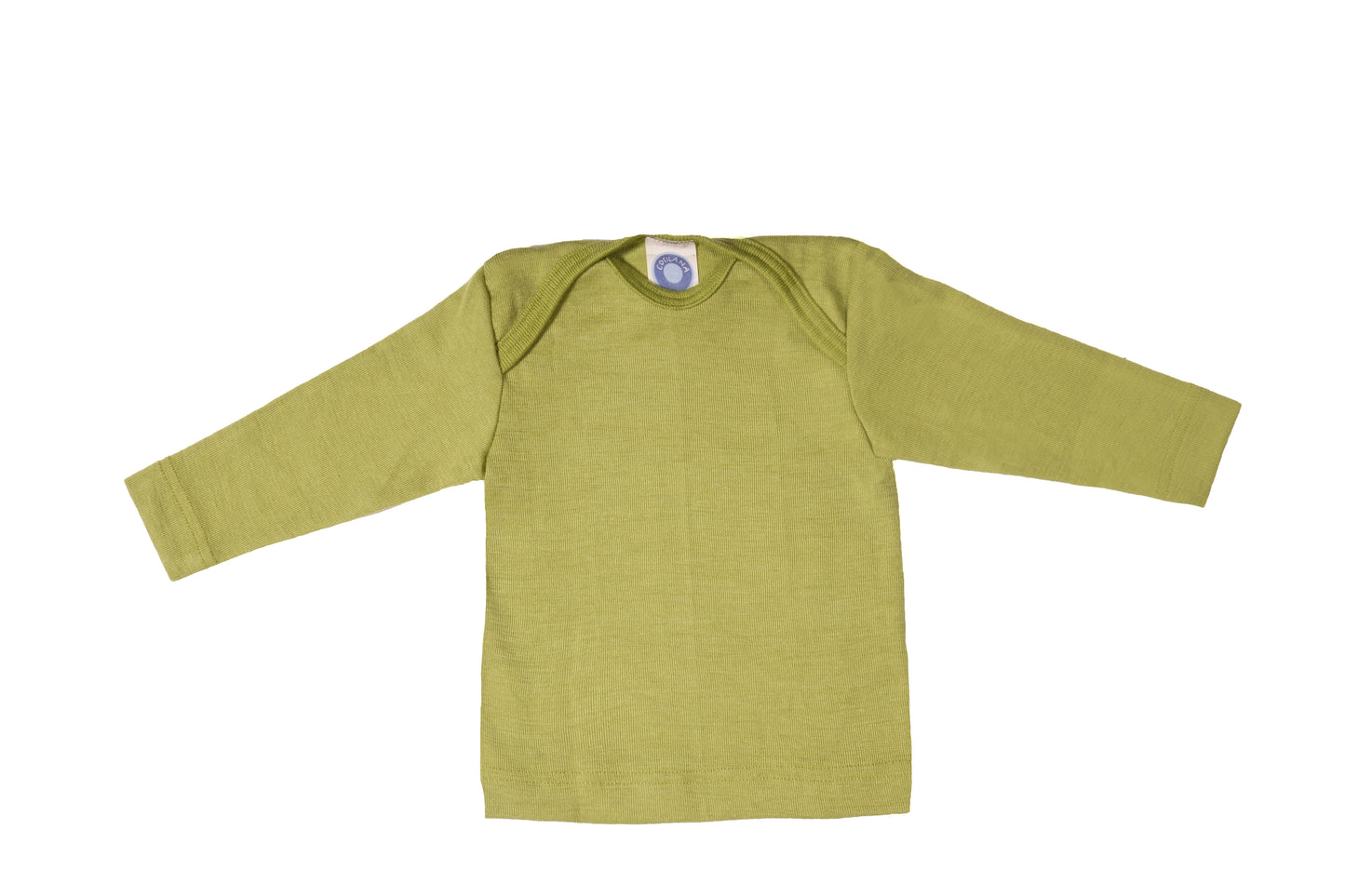 Cosilana Baby Schlupfhemd 71033 l Wolle Seide l 21 Grün