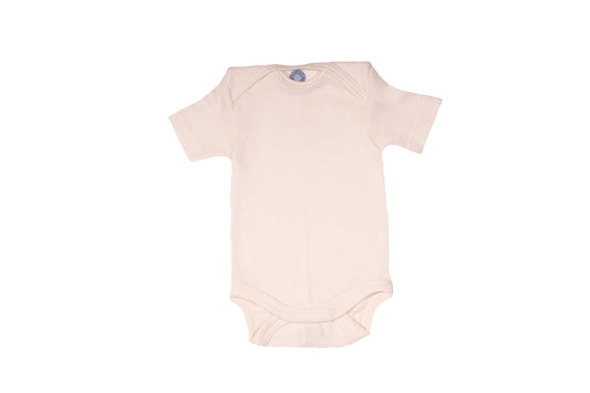 Cosilana Baby Body 71052  l Wolle Seide l 01 Natur