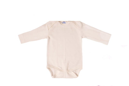 Cosilana Baby Body 71053  l Wolle Seide l 01 Natur