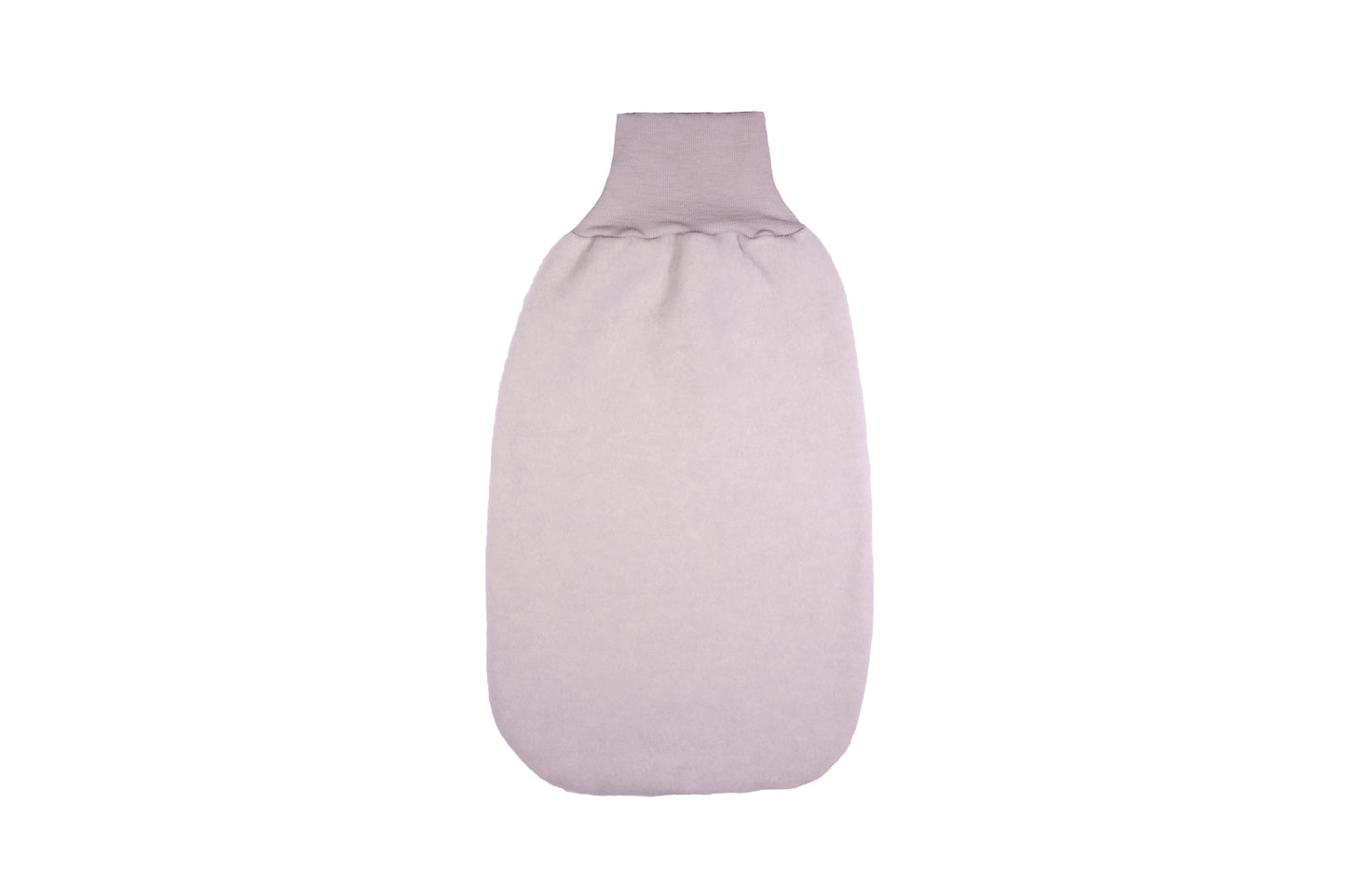 Cosilana Baby-Strampelsack 48937  l ca. 62 cm l Wollfleece Baumwolle I 140 Grau- Melange