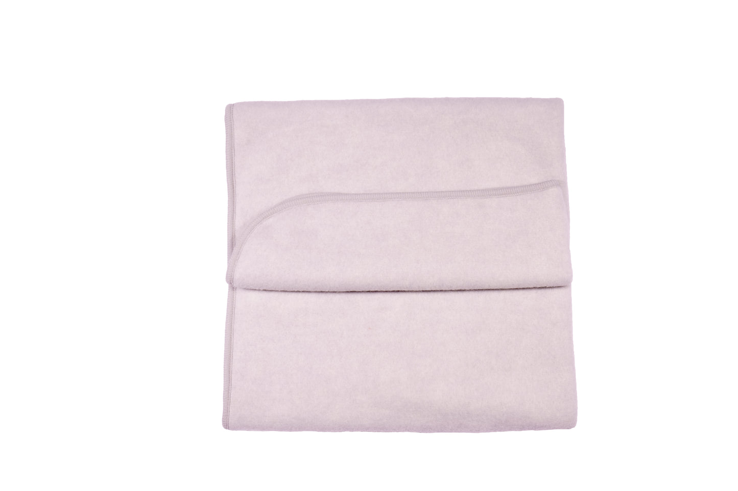 Cosilana Baby-Decke 48933 l  ca. 75x100 cm l Wollfleece Baumwolle I  140 Grau- Melange