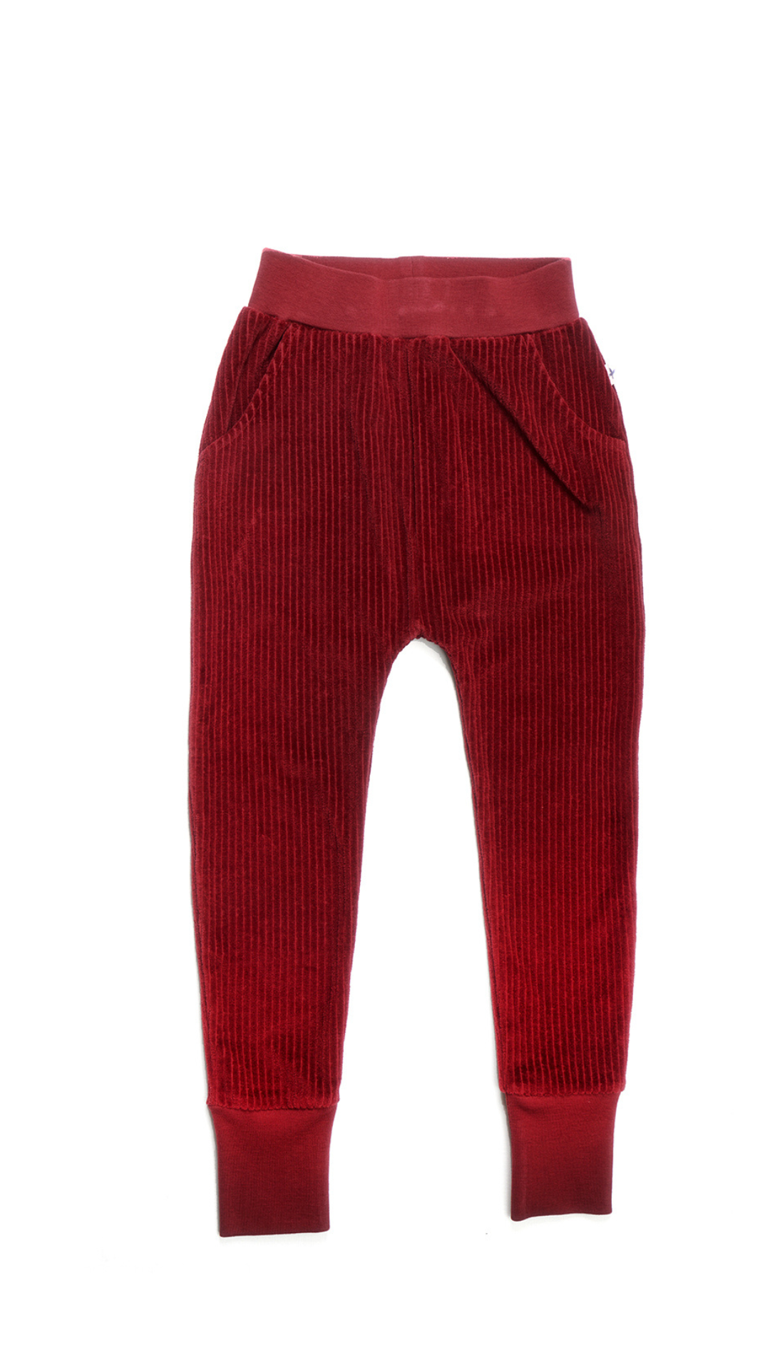 Kinder Cordhose aus 100 % Bio-Baumwolle – Leela Cotton | GOTS-zertifiziert, unisex & robust  l Bordeaux