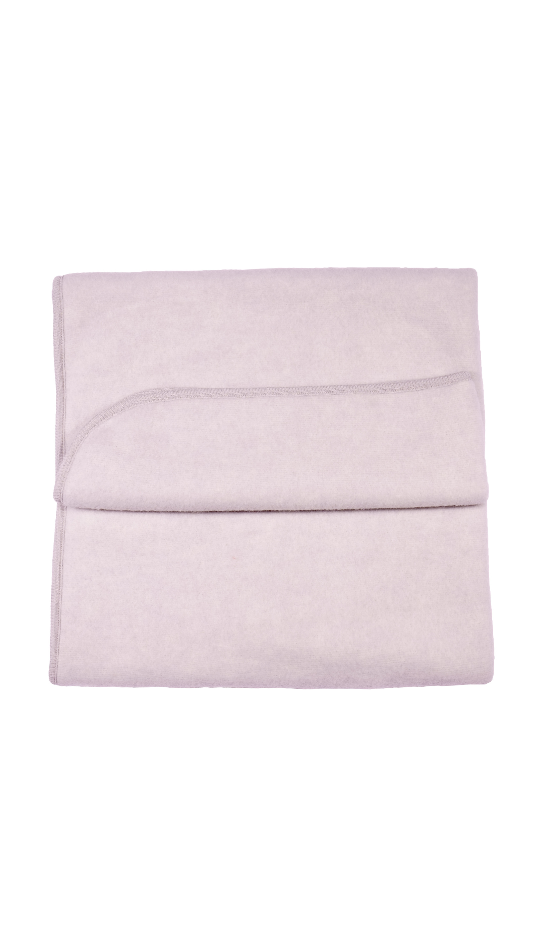Cosilana Baby-Decke 48933 l  ca. 75x100 cm l Wollfleece Baumwolle I  140 Grau- Melange